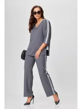 Брючные костюмы М-1207 серый