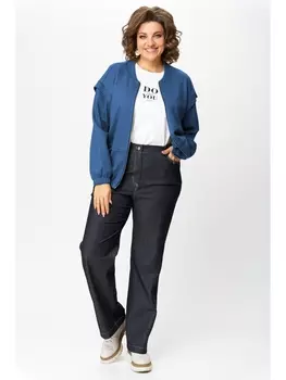 Брючные костюмы М-1284 синий