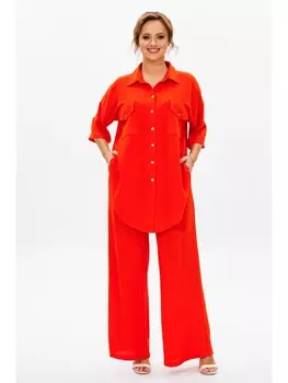 Брючные костюмы М-182 оранжевый