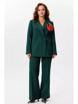 Брючные костюмы М-190 изумруд
