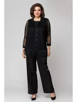 Брючные костюмы М-854А черный