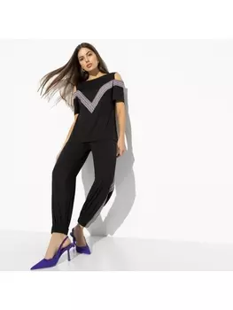 Брючные костюмы Нешуточная конкуренция (mega black, 2 в 1)