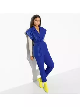 Брючные костюмы Секретный метод (blue, 2 в 1, с поясом)