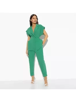 Брючные костюмы Секретный метод (грин, 2 в 1, с поясом)