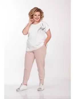 Брюки 065А пудра