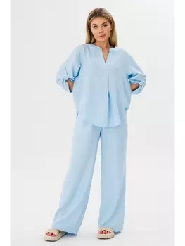 Брюки 1032в голубой