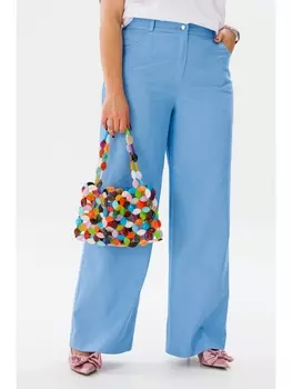 Брюки 1437 голубые
