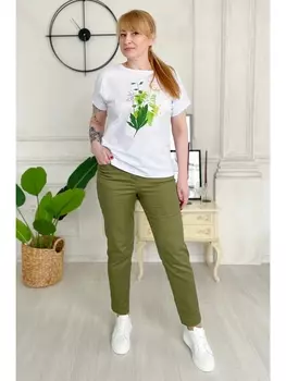 Брюки 2194 хаки