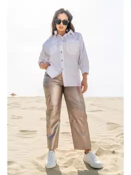 Брюки 238 серебро-антик