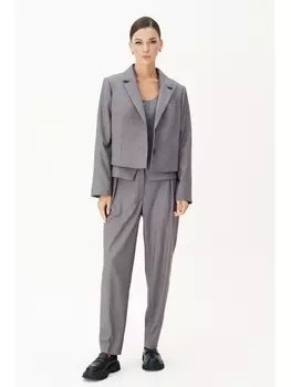 Брюки 4873 серый