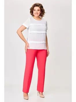 Брюки 728 коралл