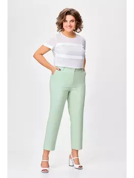 Брюки 754 нежная мята