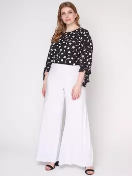 Брюки бр_клеш_01бел