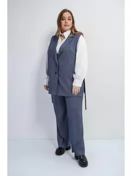 Брюки Брюки синие прямые арт.3830