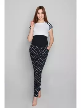 Брюки Брюки Якорь с эластичной вставкой для беременных