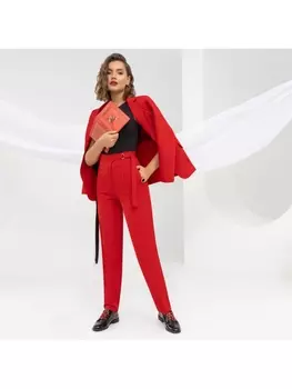 Брюки День моих перемен (страстный красный)