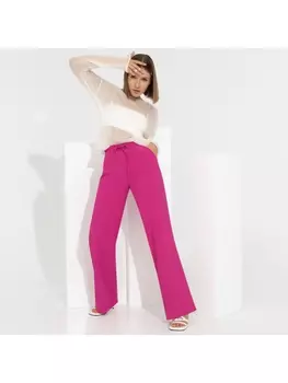 Брюки Гуляя по набережной (фуксия)