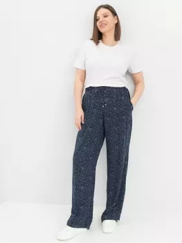 Брюки Легкие брюки палаццо из вискозы арт.3757