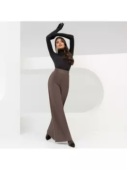 Брюки Минимализм с акцентами (шоколад)