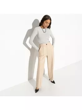 Брюки Модный захват (beige)