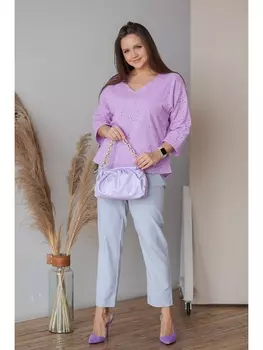 Брюки РБ-651 серо-голубой