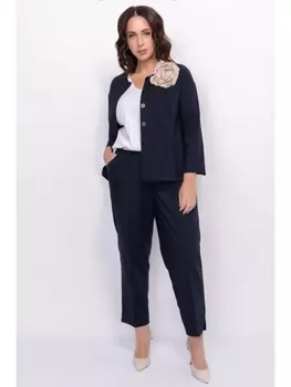 Брюки Стильные брюки из смесового хлопка арт.3286