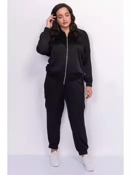 Брюки Свободные атласные брюки арт.3219