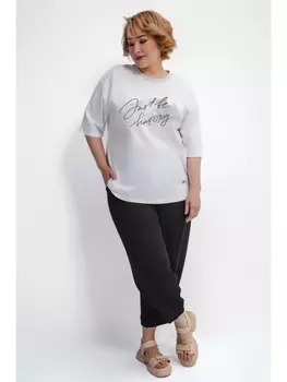 Брюки Свободные брюки, зауженные к низу арт.3322