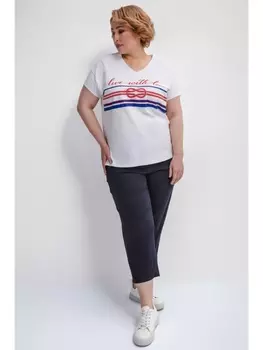 Брюки Темно-синие зауженные брюки из хлопка арт.3716