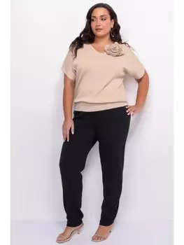 Брюки Вискозные брюки с отстроченными стрелками арт.3985