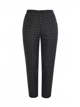 Брюки Зауженные брюки арт.3442 черно-коричневые