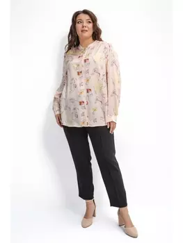 Брюки Зауженные брюки из крепа с карманами арт.3323