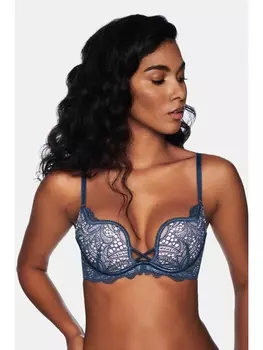 Бюстгальтеры 38706 CLAUDIA БЕЖЕВО-СИНИЙ Бюст