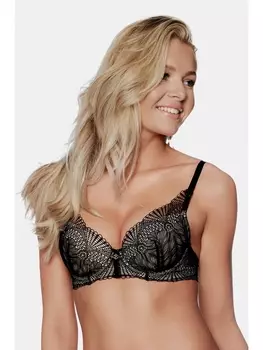 Бюстгальтеры 38723 REJOICE ЧЕРНО-БЕЖЕВЫЙ Бюст