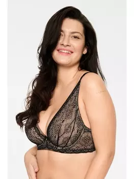 Бюстгальтеры 39465 SWEETY ЧЕРНО-БЕЖЕВЫЙ Бюст