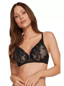 Бюстгальтеры 40025 TRINNY ЧЕРНО-БЕЖ. Бюст