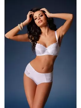 Бюстгальтеры Бюстгальтер Ida PU Bialy