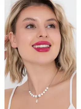 Бусы, комплекты КОЛЬЕ ТЕАТИНА (ВАЙТ)