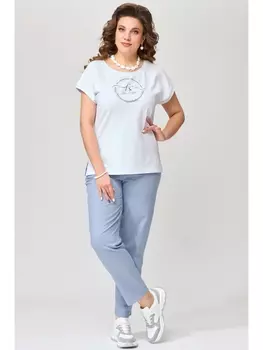 Джинсы 20233 серо-голубой