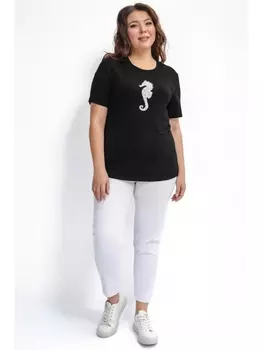 Джинсы Белые зауженные джинсы арт.3357