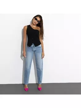 Джинсы Rome (с косой застежкой)