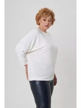 Гольфы, водолазки Трикотажный лонгслив арт.3434 экрю