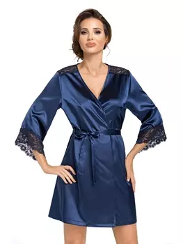 Халаты Eva dressing gown Dark Blue