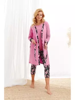 Халаты Халат 20W Szlafrok 2457-01 БЕЗ ПОЯСА