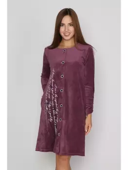 Халаты Халат Азалия велюр, лавандовый