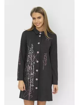 Халаты Халат Азалия кулирка, антрацит