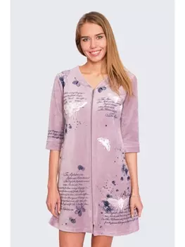 Халаты Халат Брошка велюр