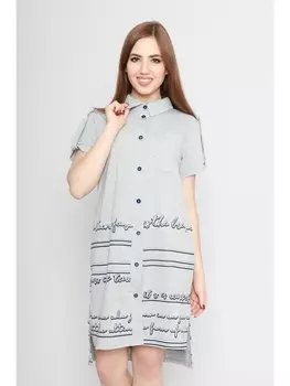 Халаты Халат Фортуна кулирка, серый