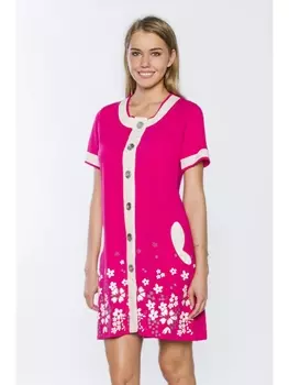 Халаты Халат Купон кулирка, фуксия