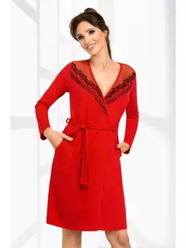 Халаты Jasmine dressing gown Red